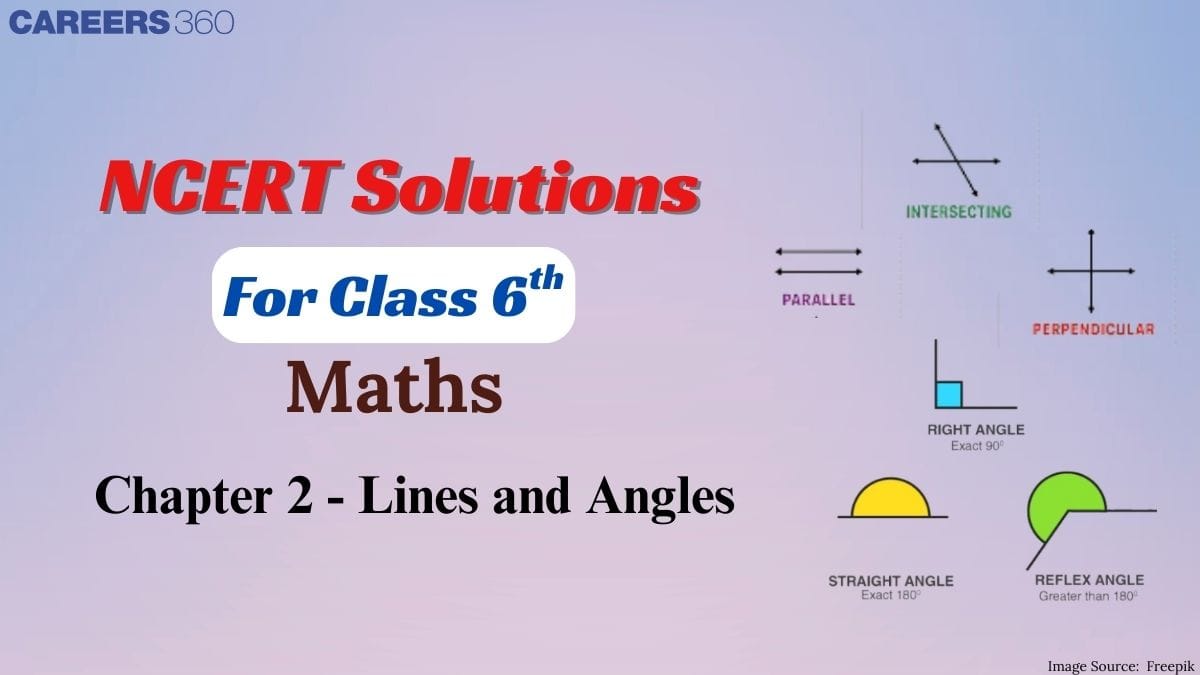 NCERT Solutions for Class 6 Maths Chapter 2 - Lines and Angles
